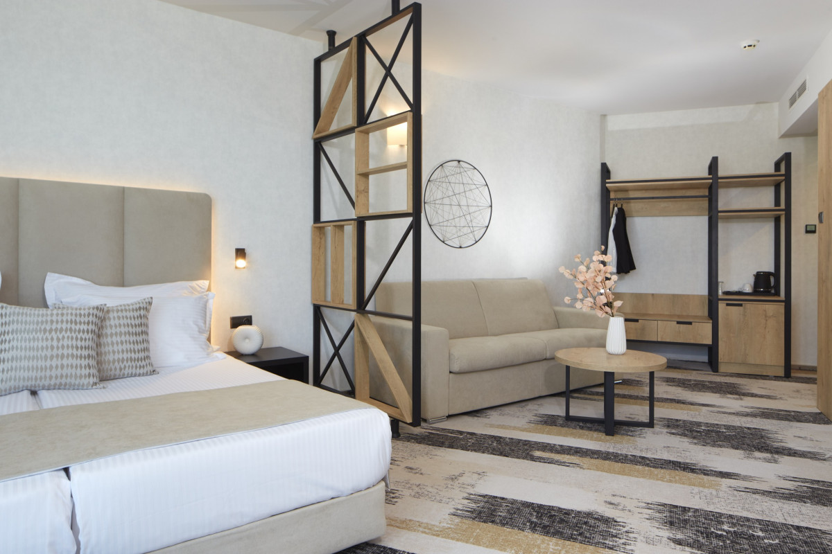 Kétágyas tengerre néző apartman