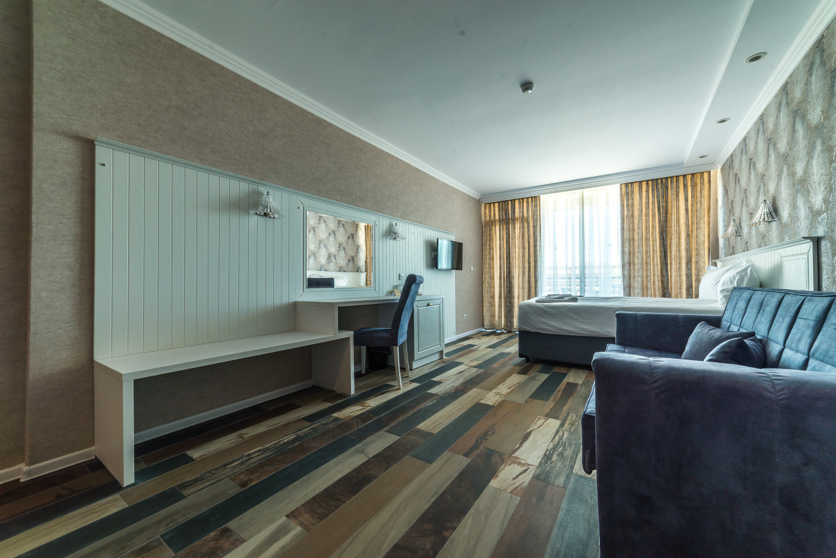 Kétágyas kisméretű stúdió