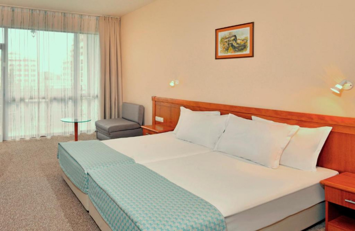 Egyágyas parkra néző szoba