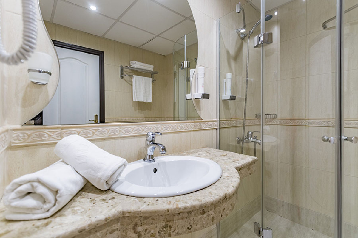 Egyágyas delux parkra néző szoba