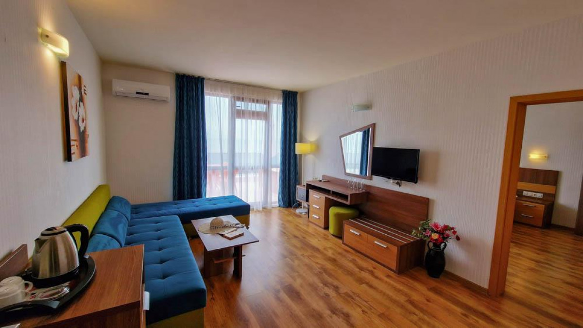 Egy hálószobás parkra néző apartman