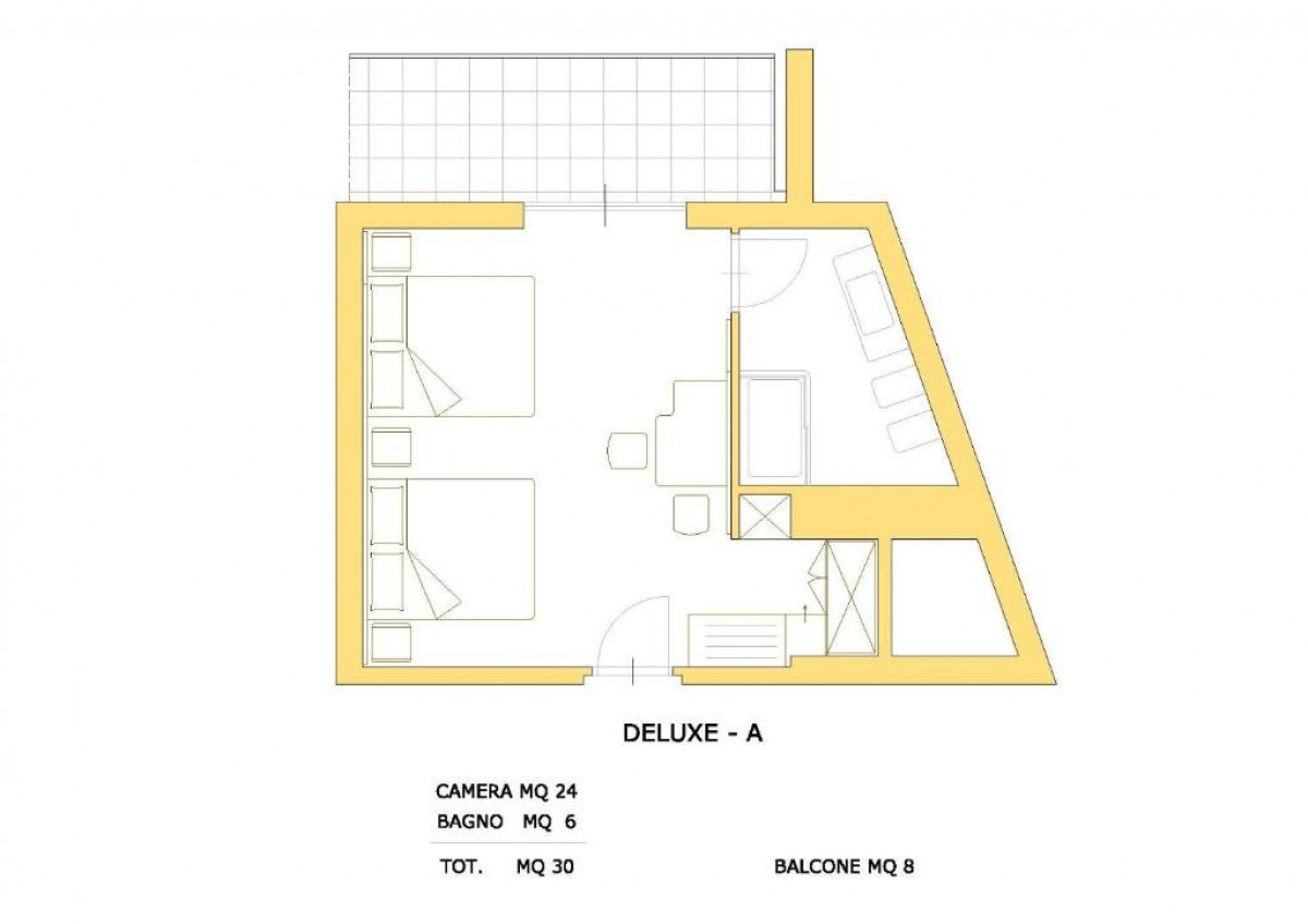 Quadruple room - De Luxe